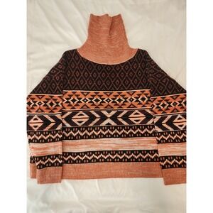 Wrangler Retro‎ Turtleneck Womens Xl Long Sleeve Sweater
